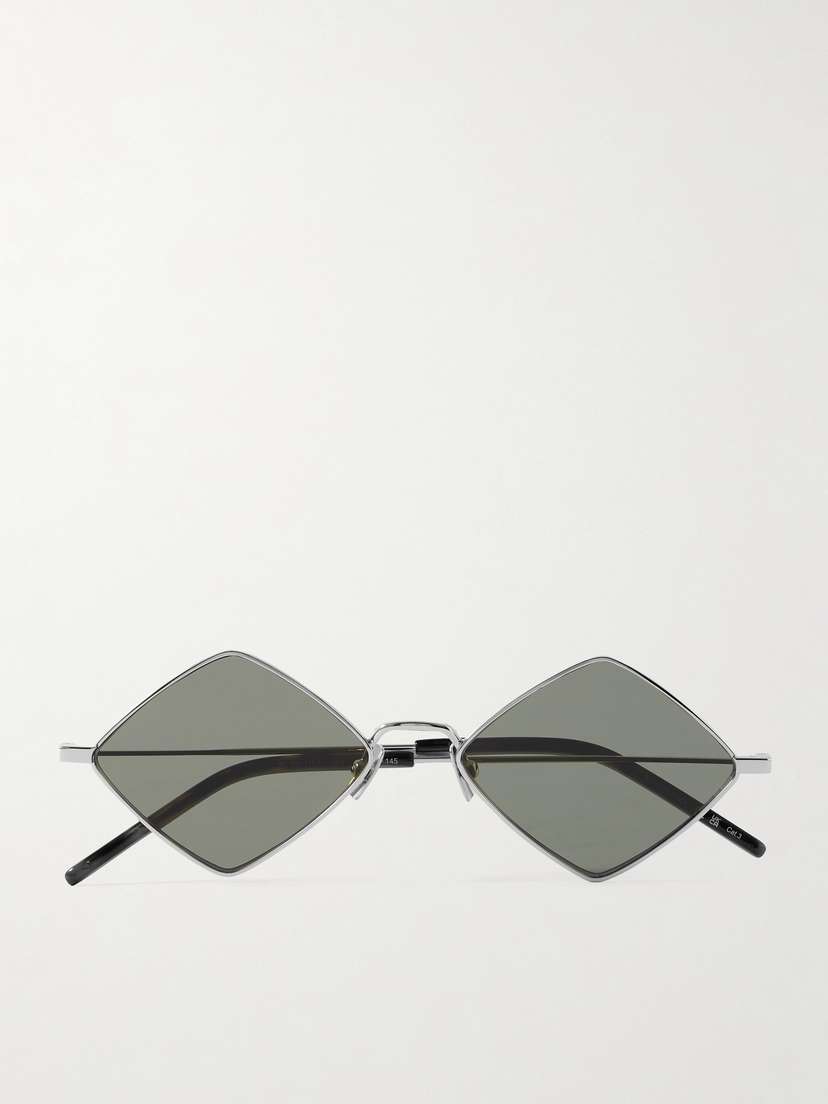 Saint Laurent Eyewear Lisa Square-frame Metal Sunglasses
