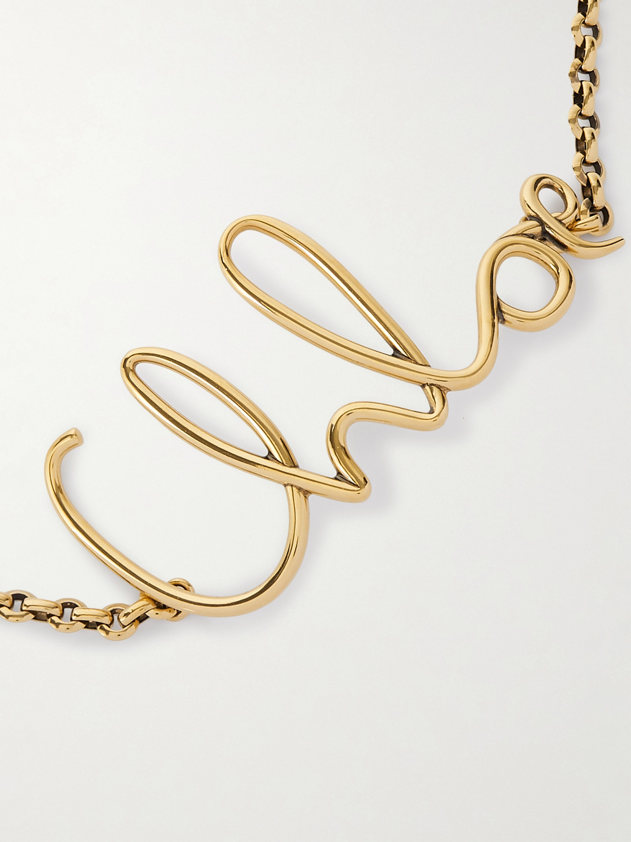 Chloé Chloe Legendary Belt In Gold