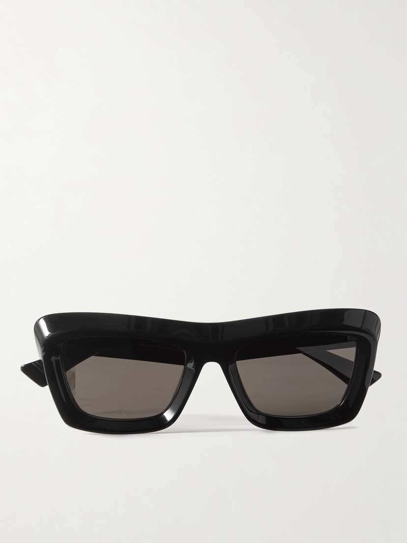 Bottega Veneta Eyewear Oversized Square-frame Acetate Sunglasses