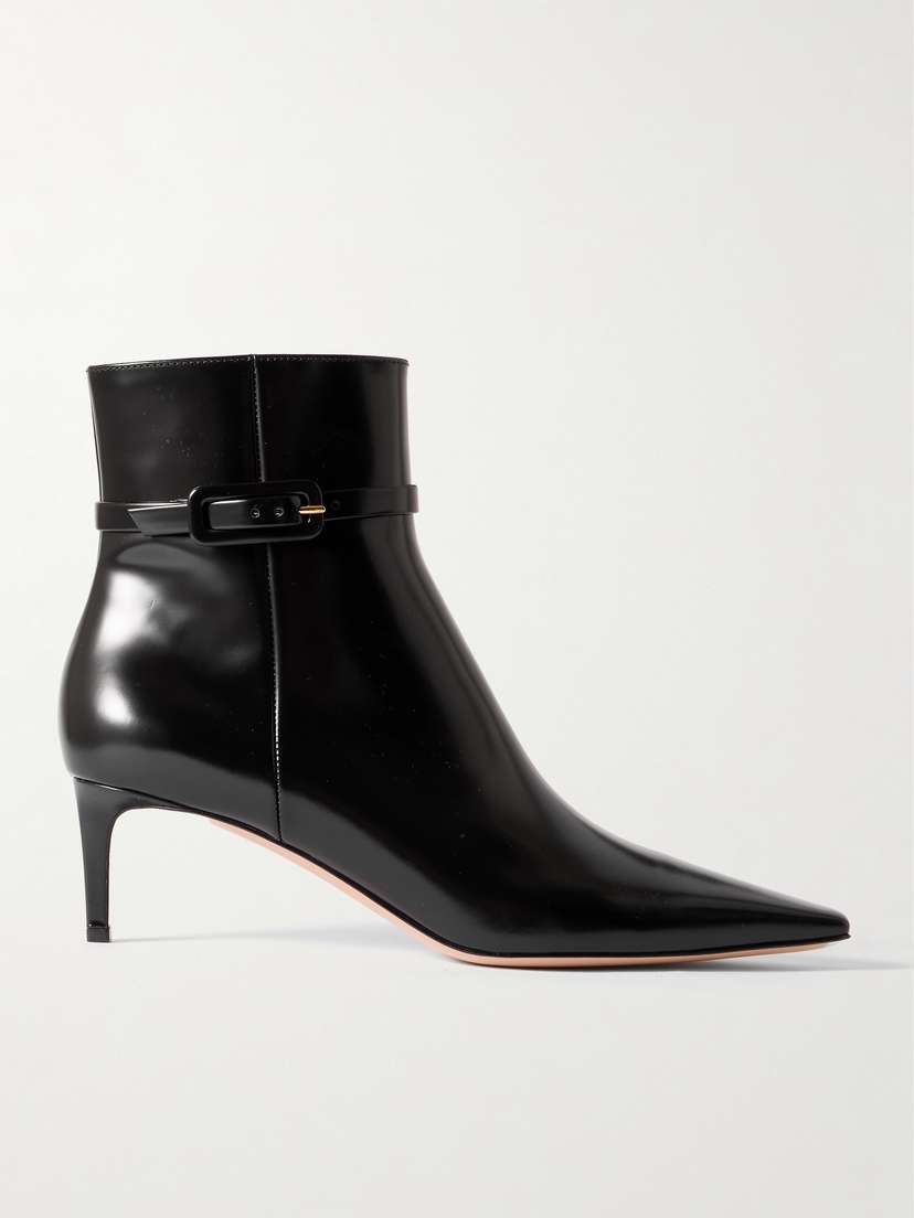 Gianvito Rossi Tokio 55 Leather Ankle Boots