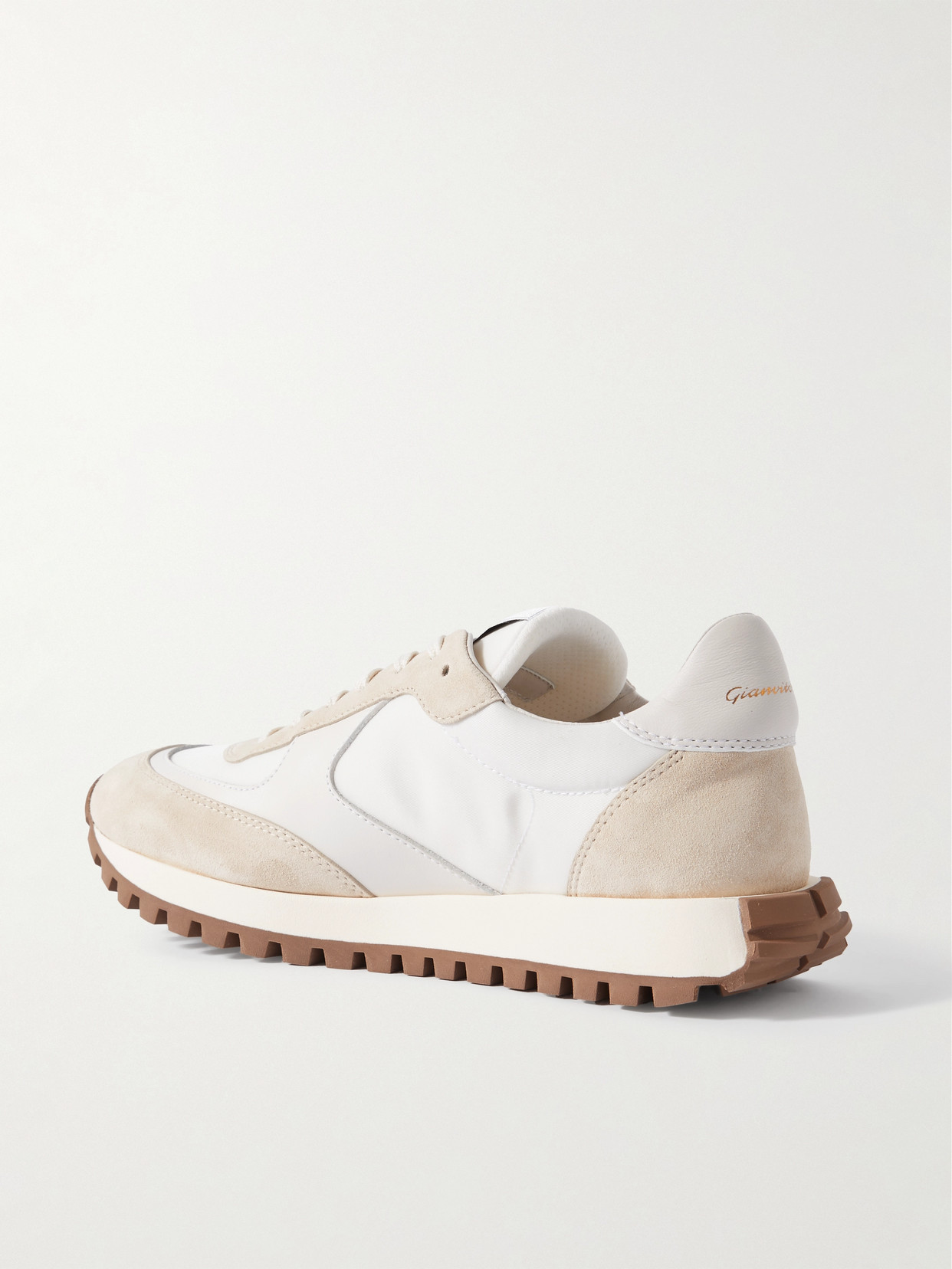 Gravel Suede, Leather And Sneakers