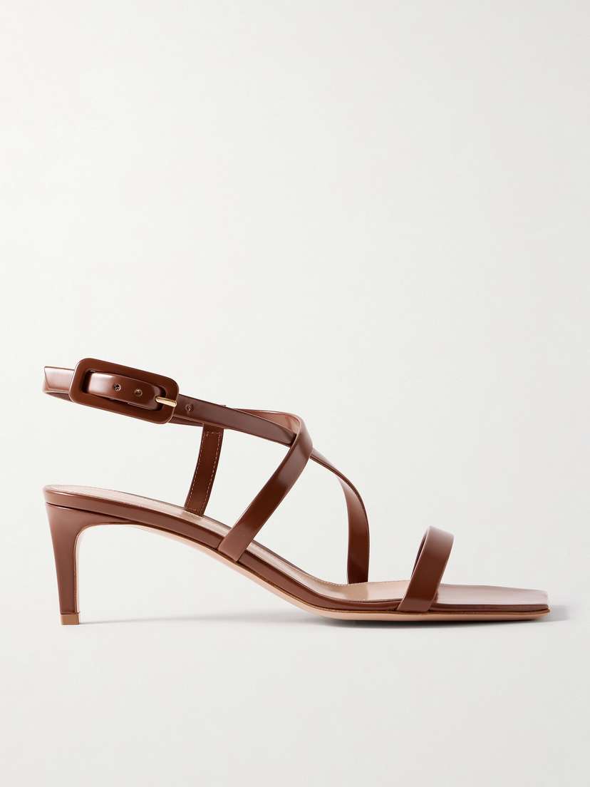Gianvito Rossi Lindsay 55 Leather Sandals