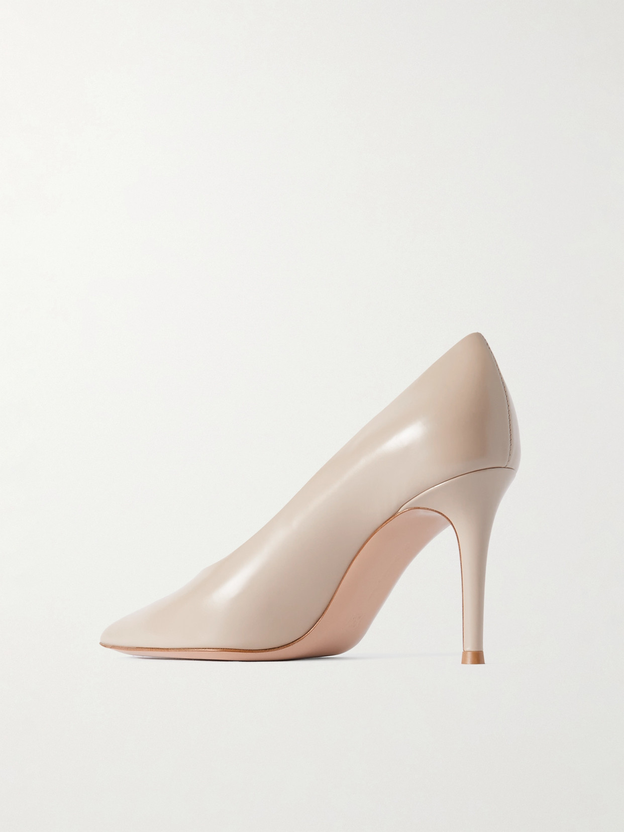 Gianvito Rossi Woman Pumps Platinum Size 9.5 Textile Fibers In Neutrals