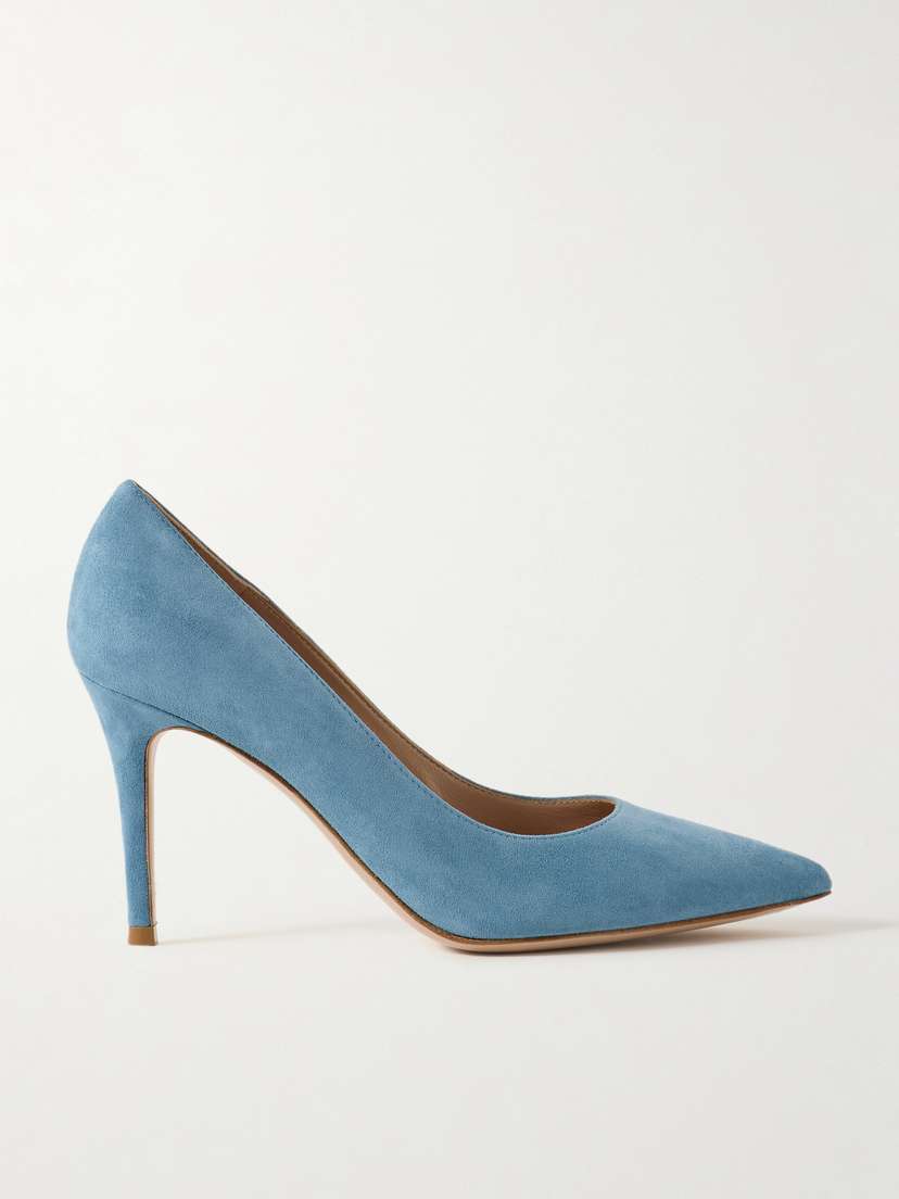 Gianvito Rossi Gianvito 85 Suede Pumps