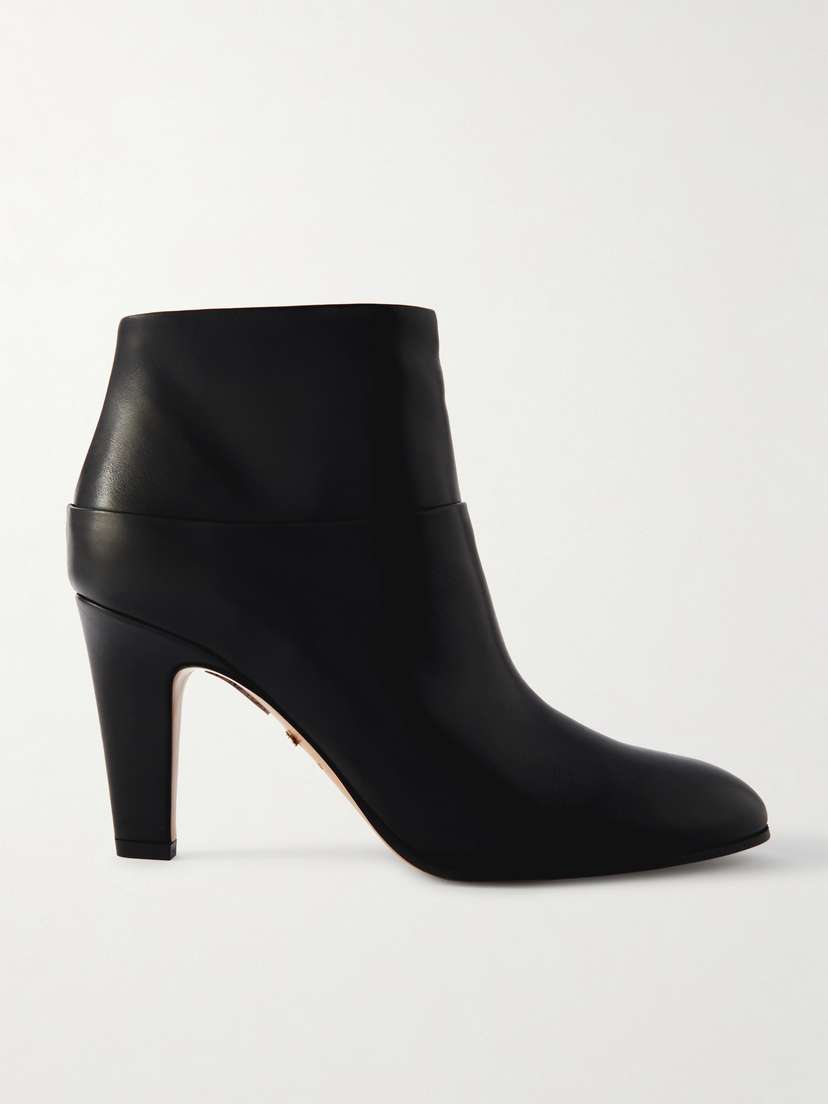 Chloé Eve Leather Ankle Boots