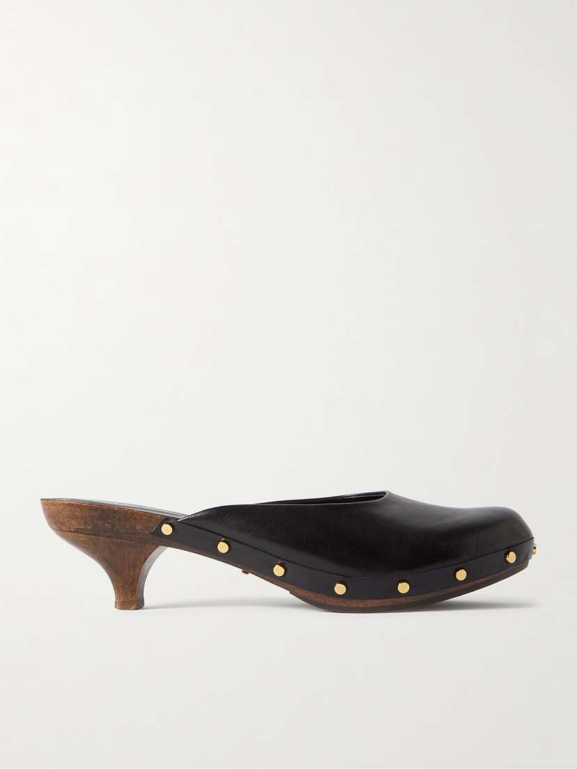 Chloé Judith Studded Leather Mules
