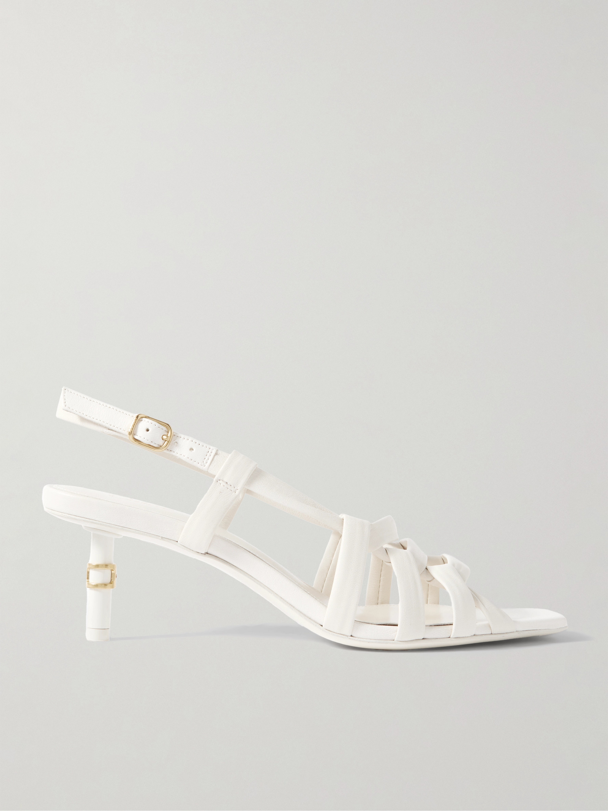Chloé Marcie cutout leather slingback sandals