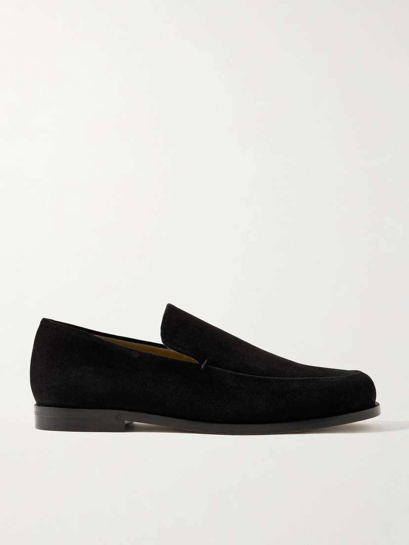 Khaite Alessio Suede Loafers