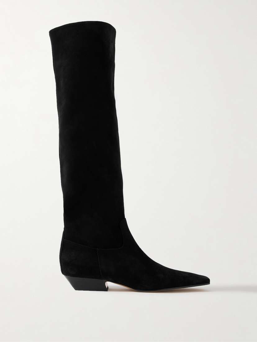 Khaite Marfa Suede Knee Boots