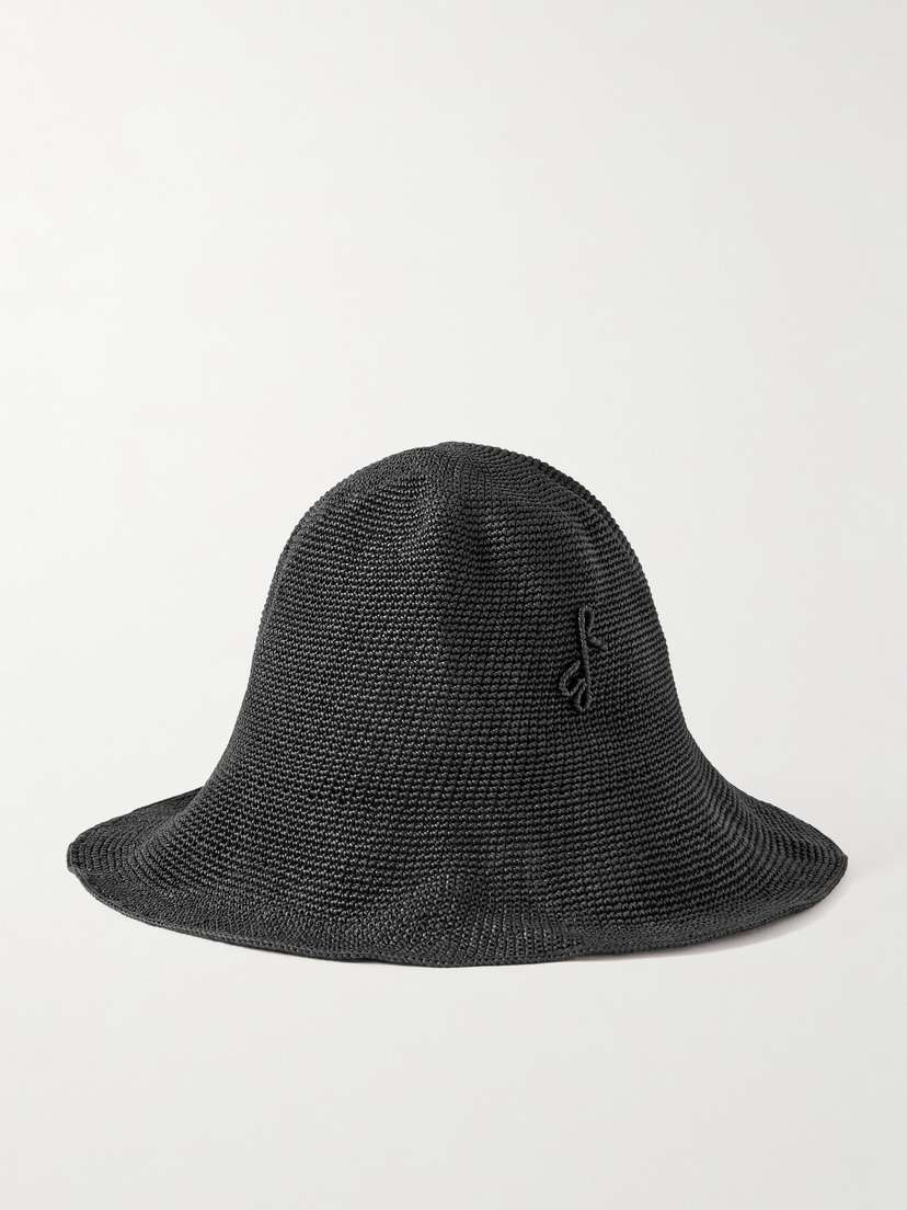 Ruslan Baginskiy Raffia Bucket Hat
