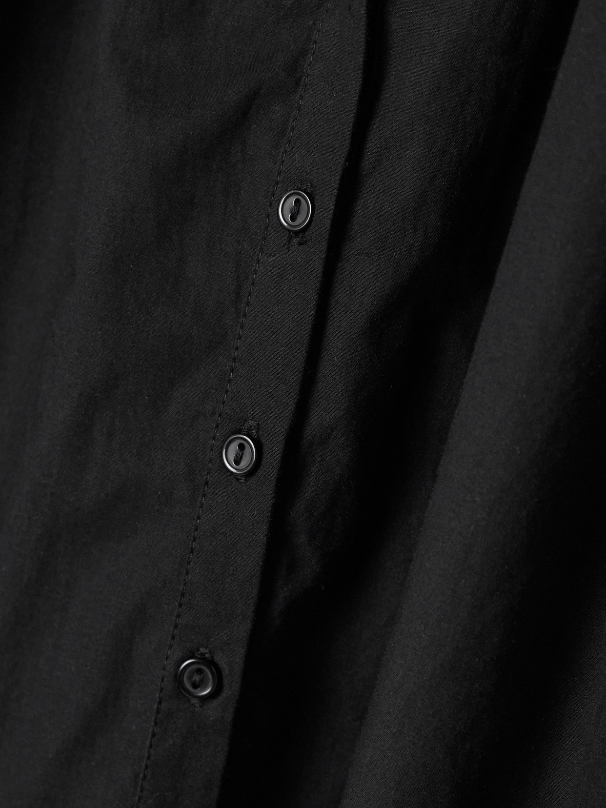 Nili Lotan Women's Najam Cotton Button-up Mini-shirtdress In Black