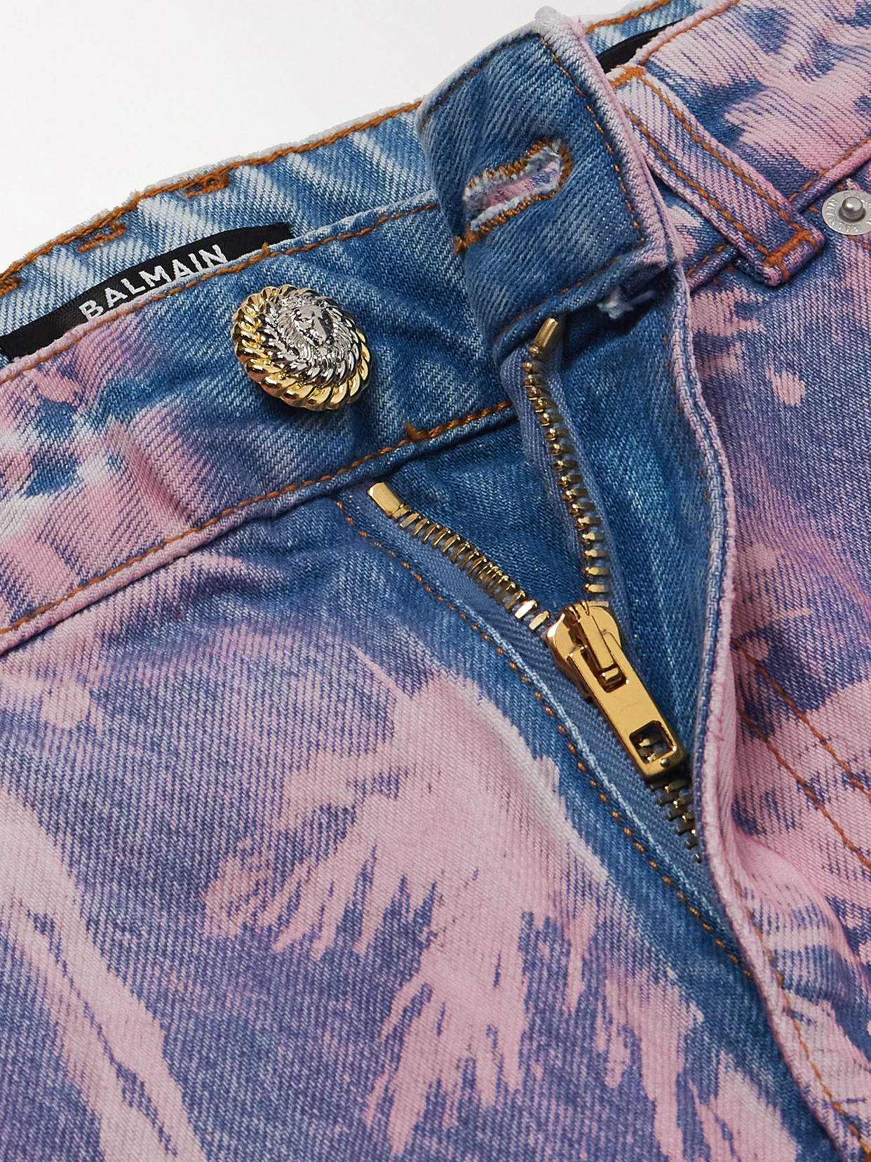 Palm Trees Printed Boyfriend Jeans