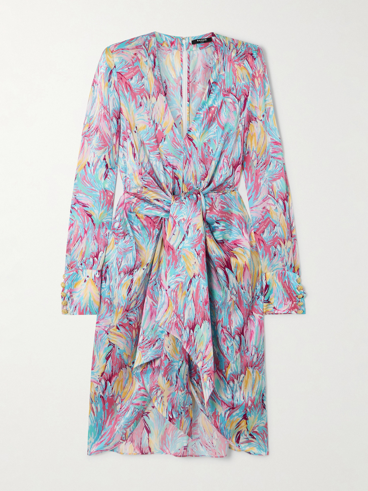 gold and blue dress optical illusion Lila Linen Maxi Dress | Bohomey