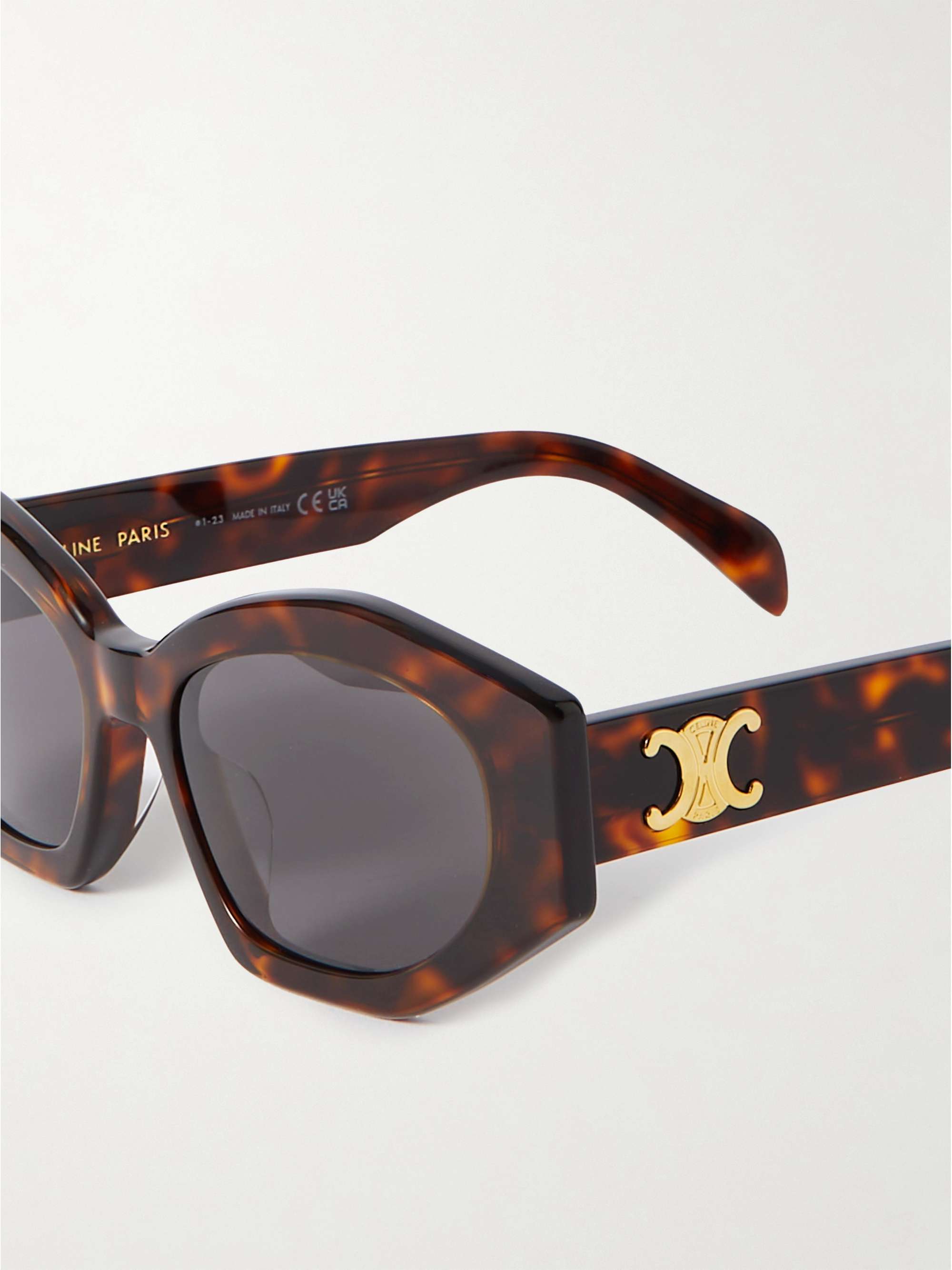 Celine tortoiseshell cat eye sunglasses sales