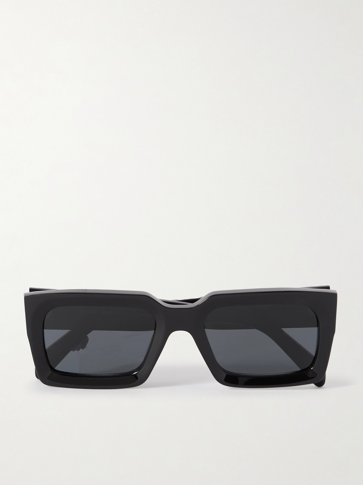 Celine Bold Square-frame Acetate Sunglasses In Black