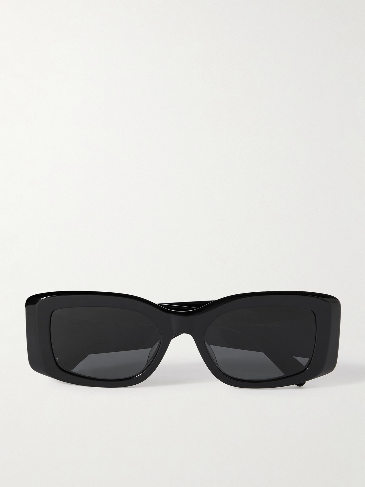 Celine Triomphe Oversized Square-frame Acetate Sunglasses In Black