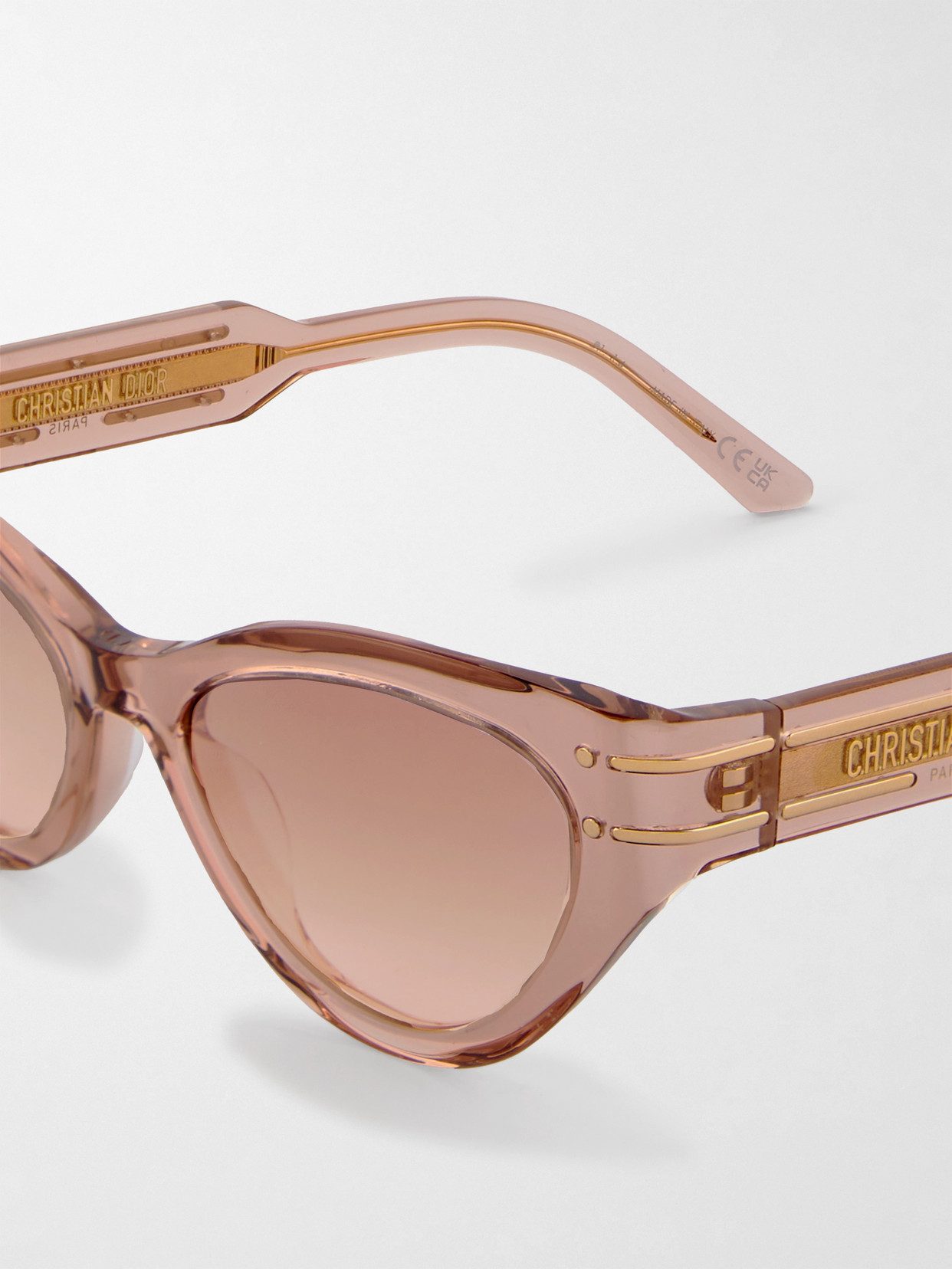 Shop Dior Signature B71 Cat-eye Acetate Sunglasses In Pink