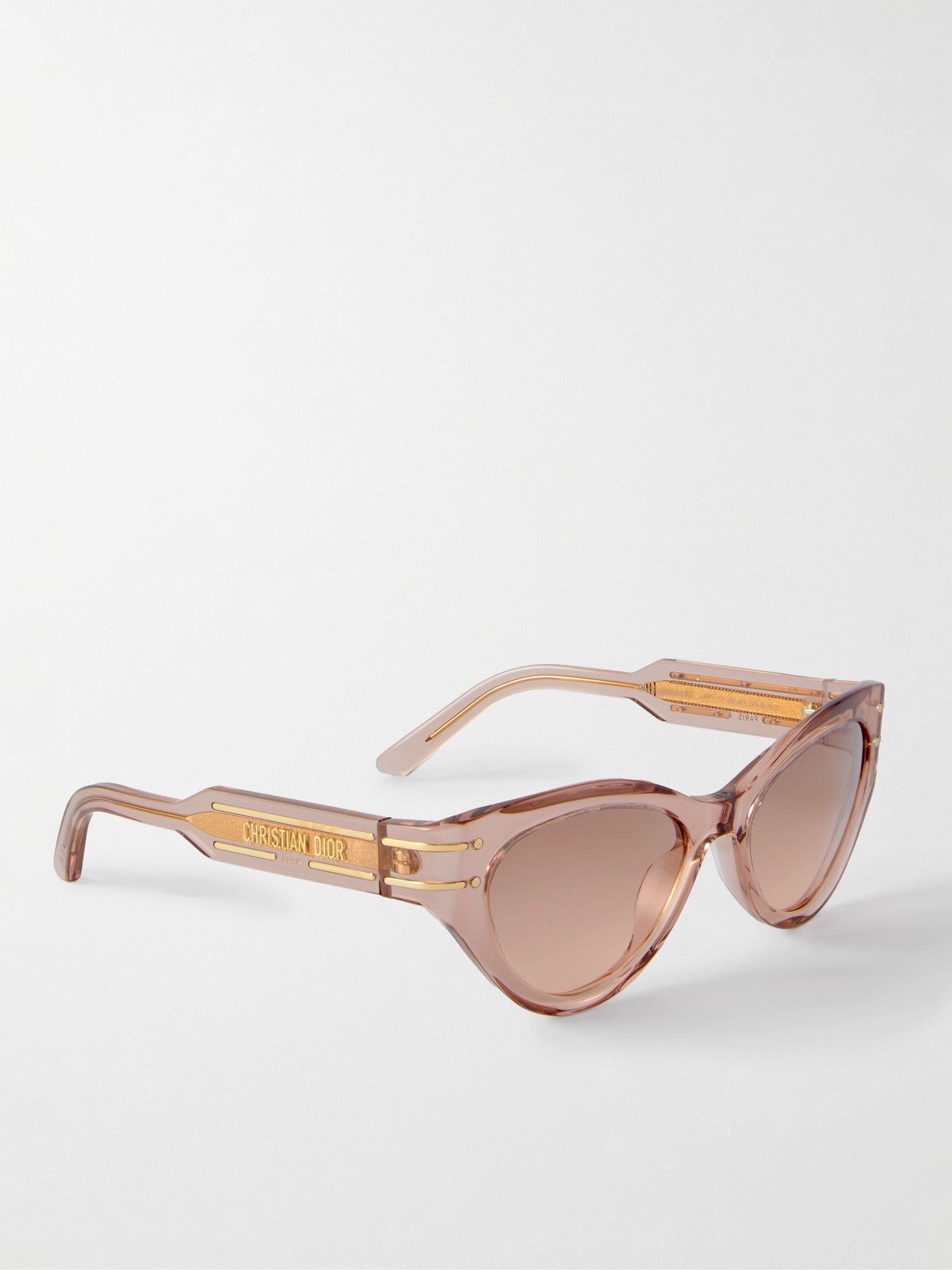 Shop Dior Signature B71 Cat-eye Acetate Sunglasses In Pink