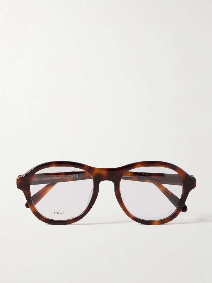 Loewe Round-frame Tortoiseshell Acetate Optical Glasses