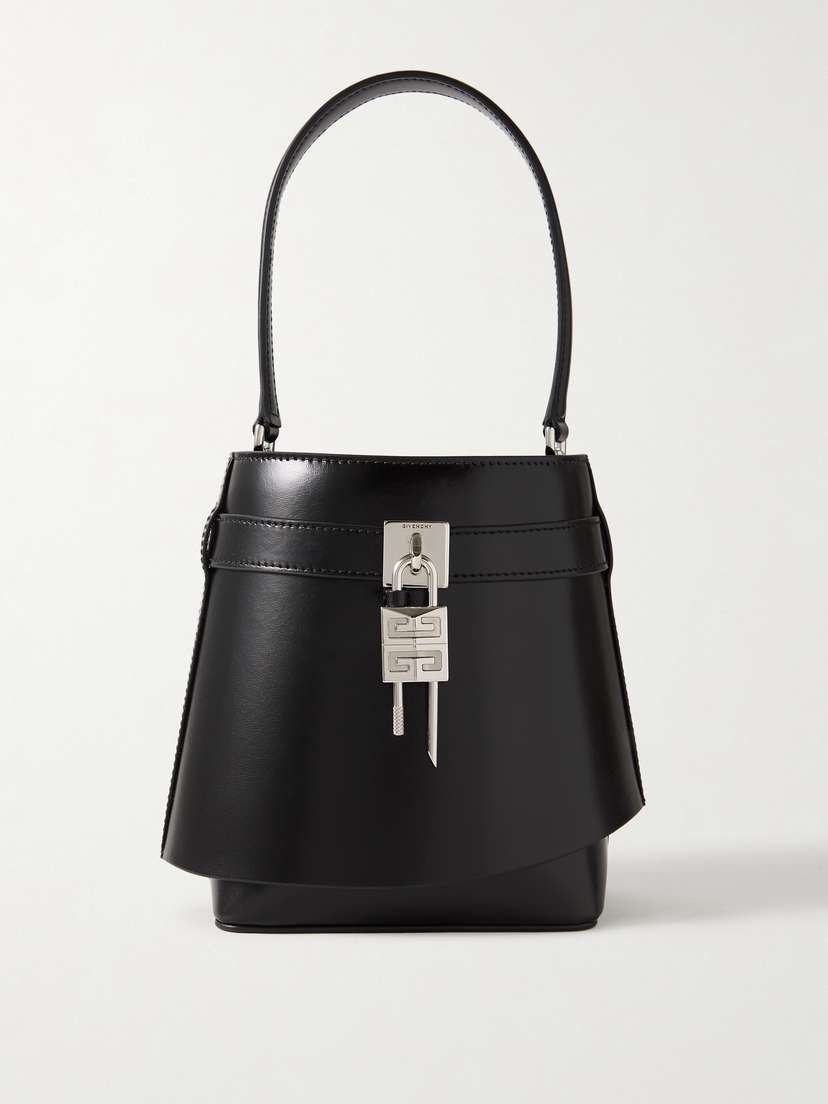 Givenchy Shark Embellished Leather Tote