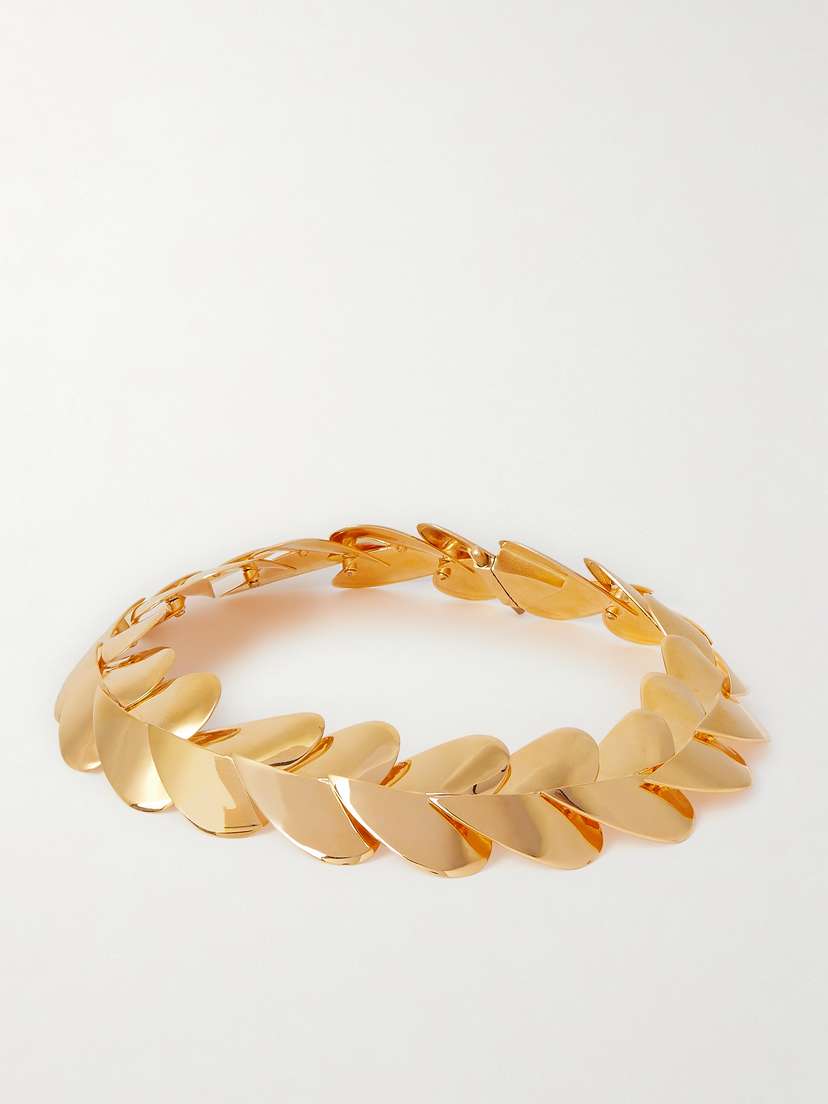 Alaïa Nested Gold-tone Choker