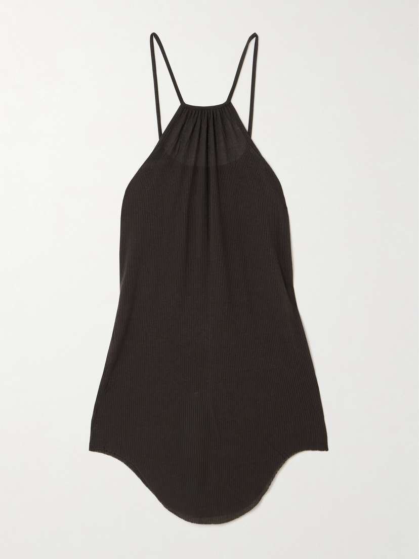 Rick Owens Skorpio Ribbed-knit Tank