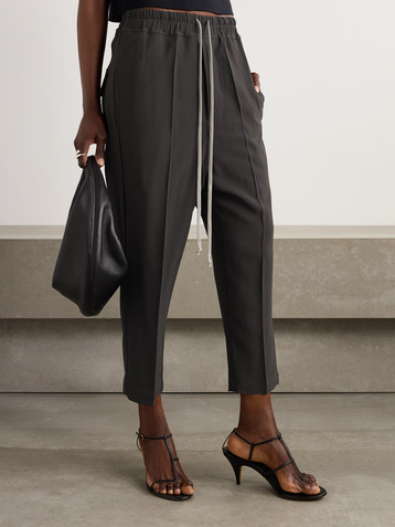 Rick Owens Cropped crepe pants