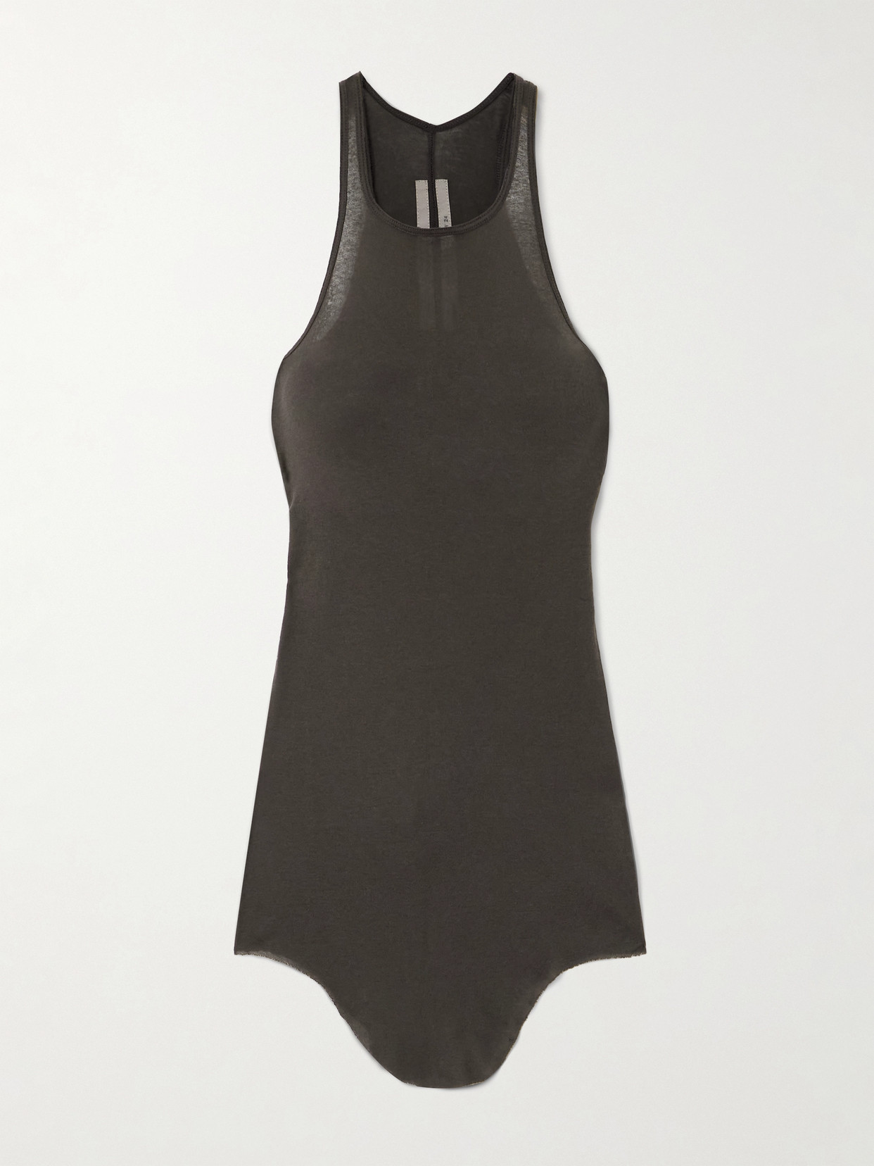 Rick Owens - Cotton-jersey Tank - Gray