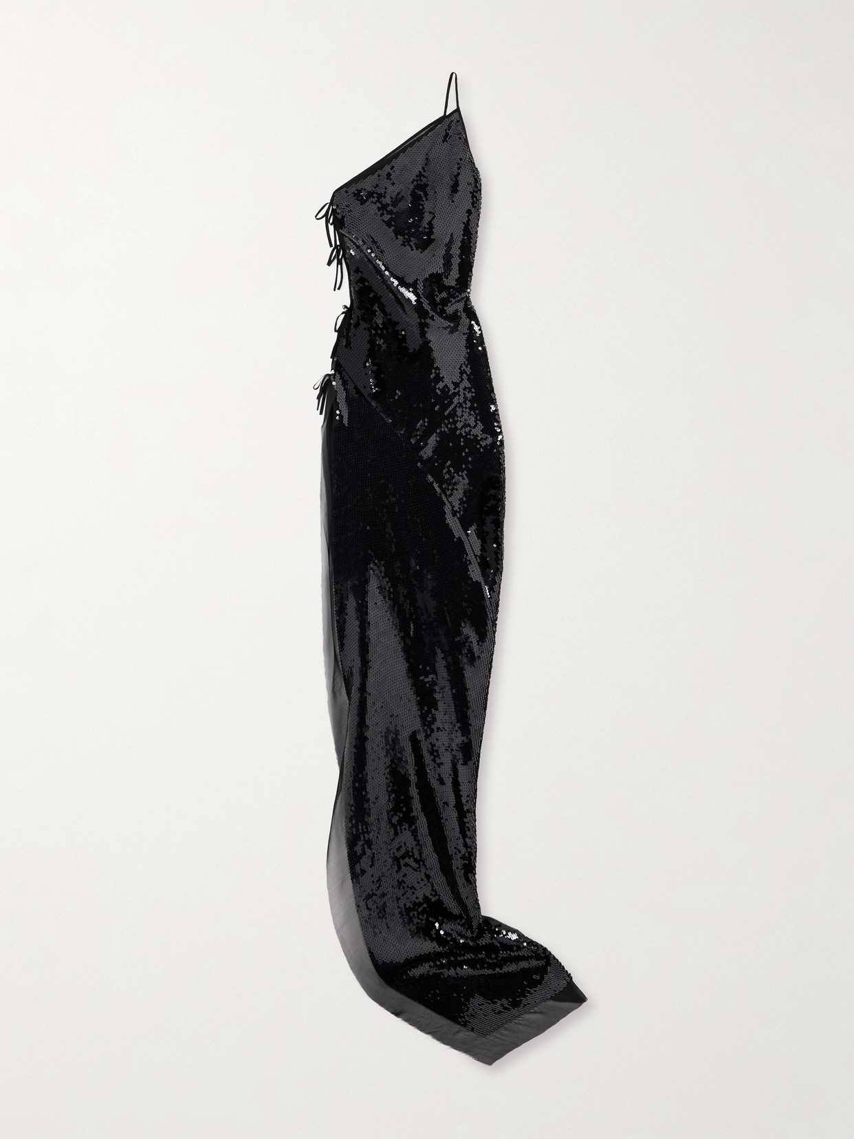 Rick Owens Taco Gown In Black