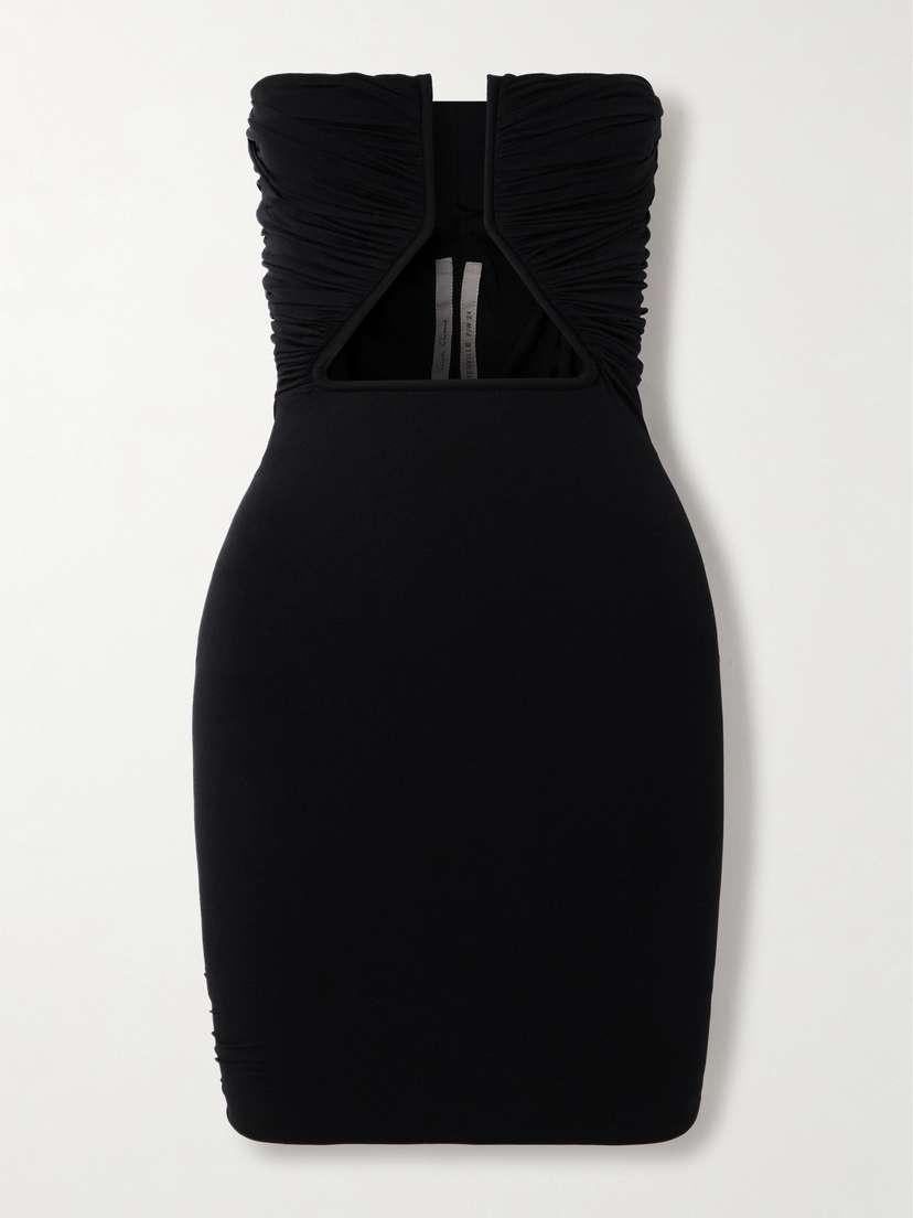 Rick Owens Recycled Stretch-jersey Mini Dress