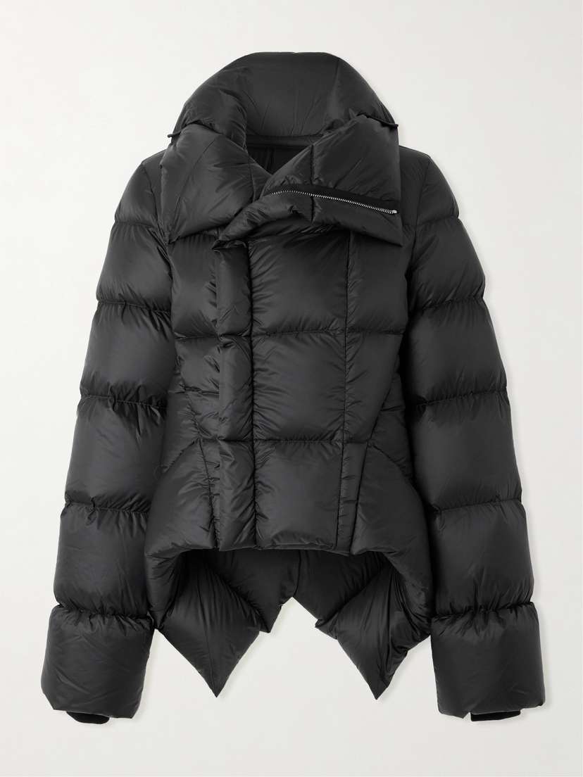 Rick Owens Naska Quilted Shell Down Jacket