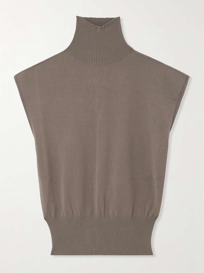 Rick Owens Knitted Turtleneck Top - xx large