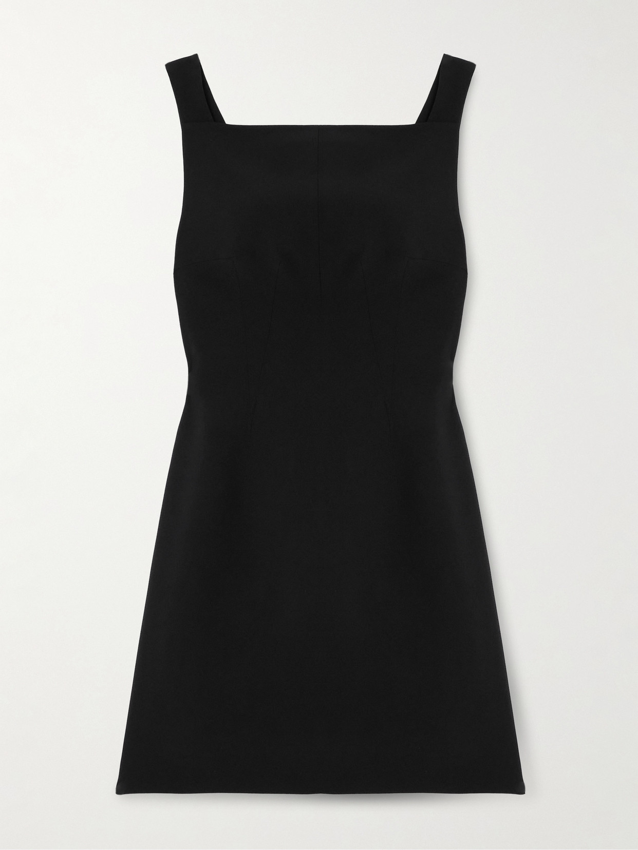 Givenchy Cutout Draped Mini Dress In Black