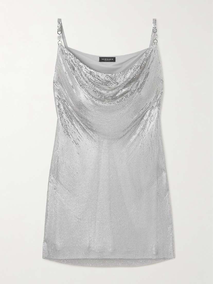 Versace Chainmail Mini Dress