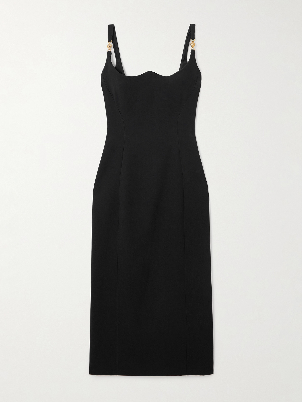 Versace - Crepe Midi Dress - Black