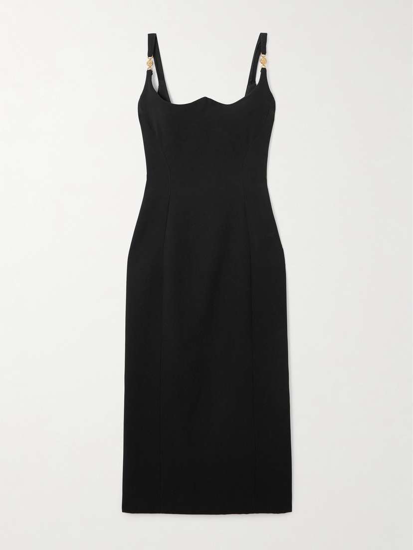Versace Crepe Midi Dress