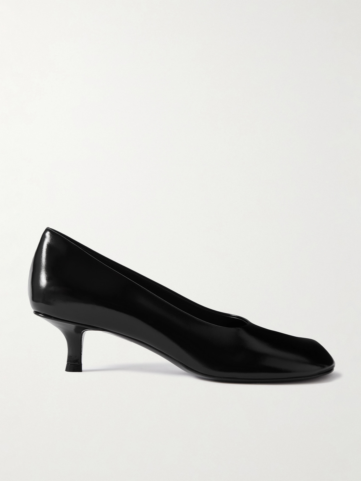 Burberry Patent-leather Pumps In Black