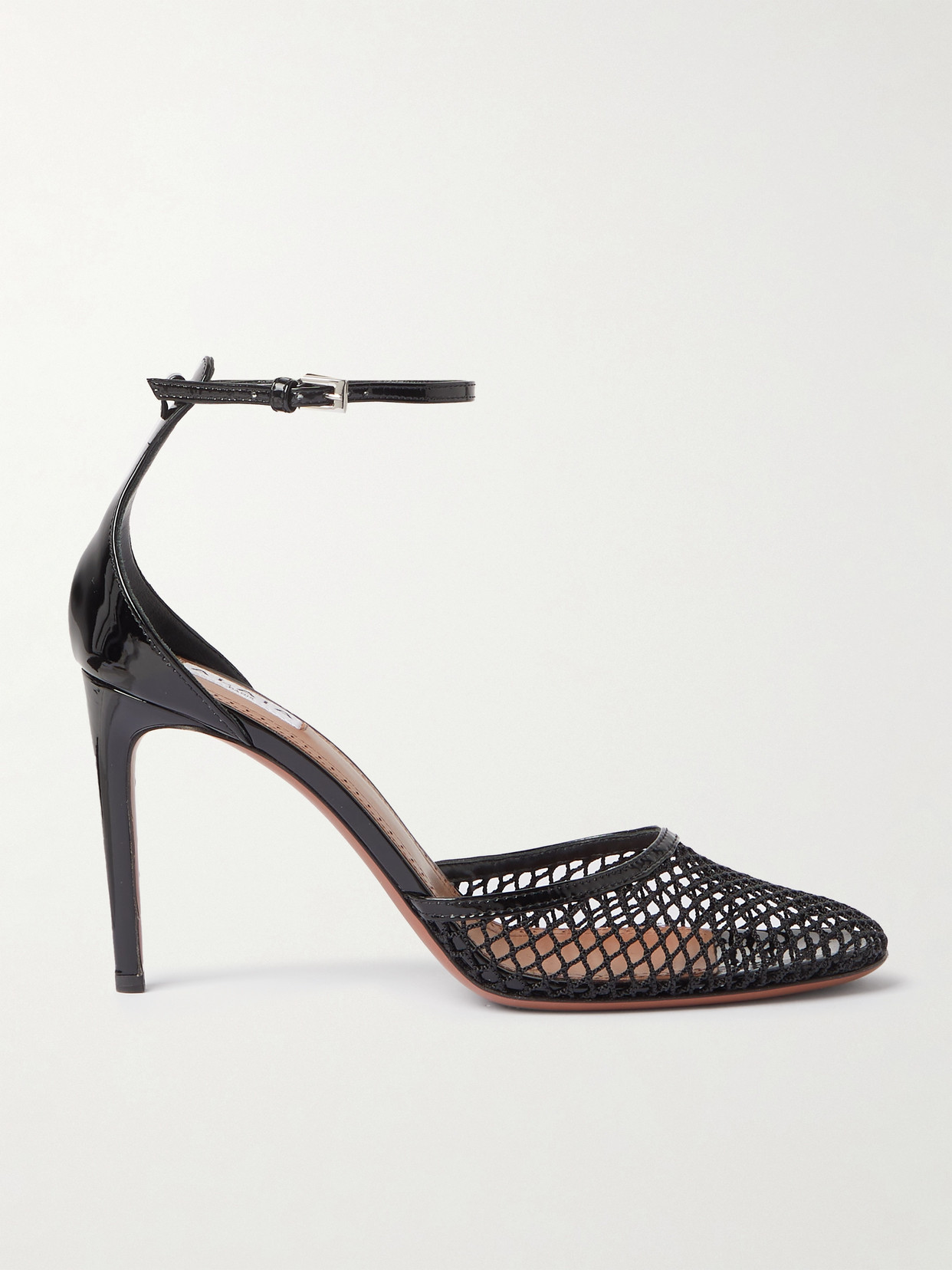 Alaïa High-heel Mesh Pumps In Black