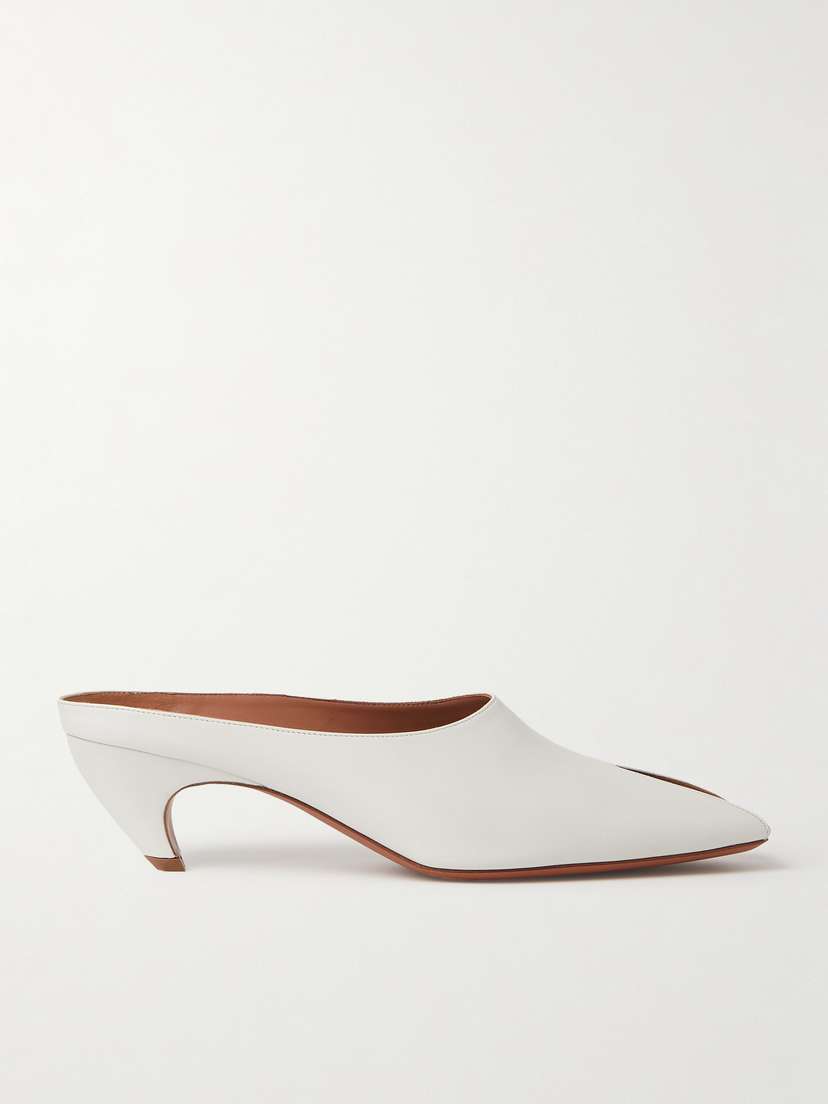 Alaïa Leather Mules