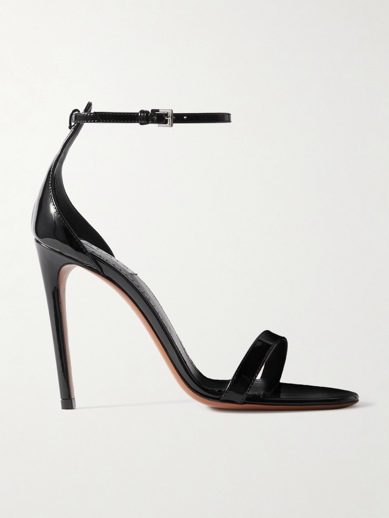 Alaïa Ankle Strap Sandal In Black