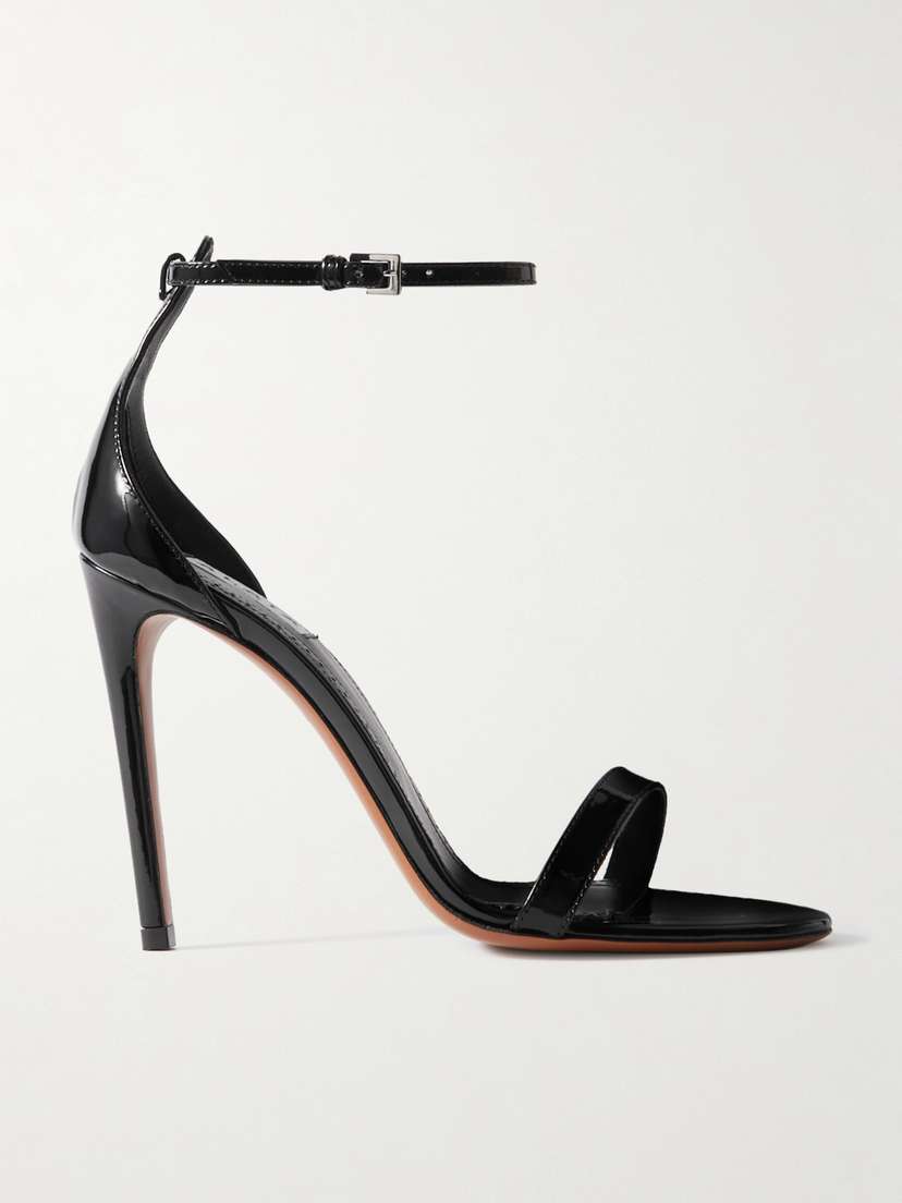 Alaïa La Sandale 110 Patent-leather Sandals