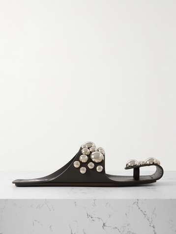 Alaia sandals flat on sale