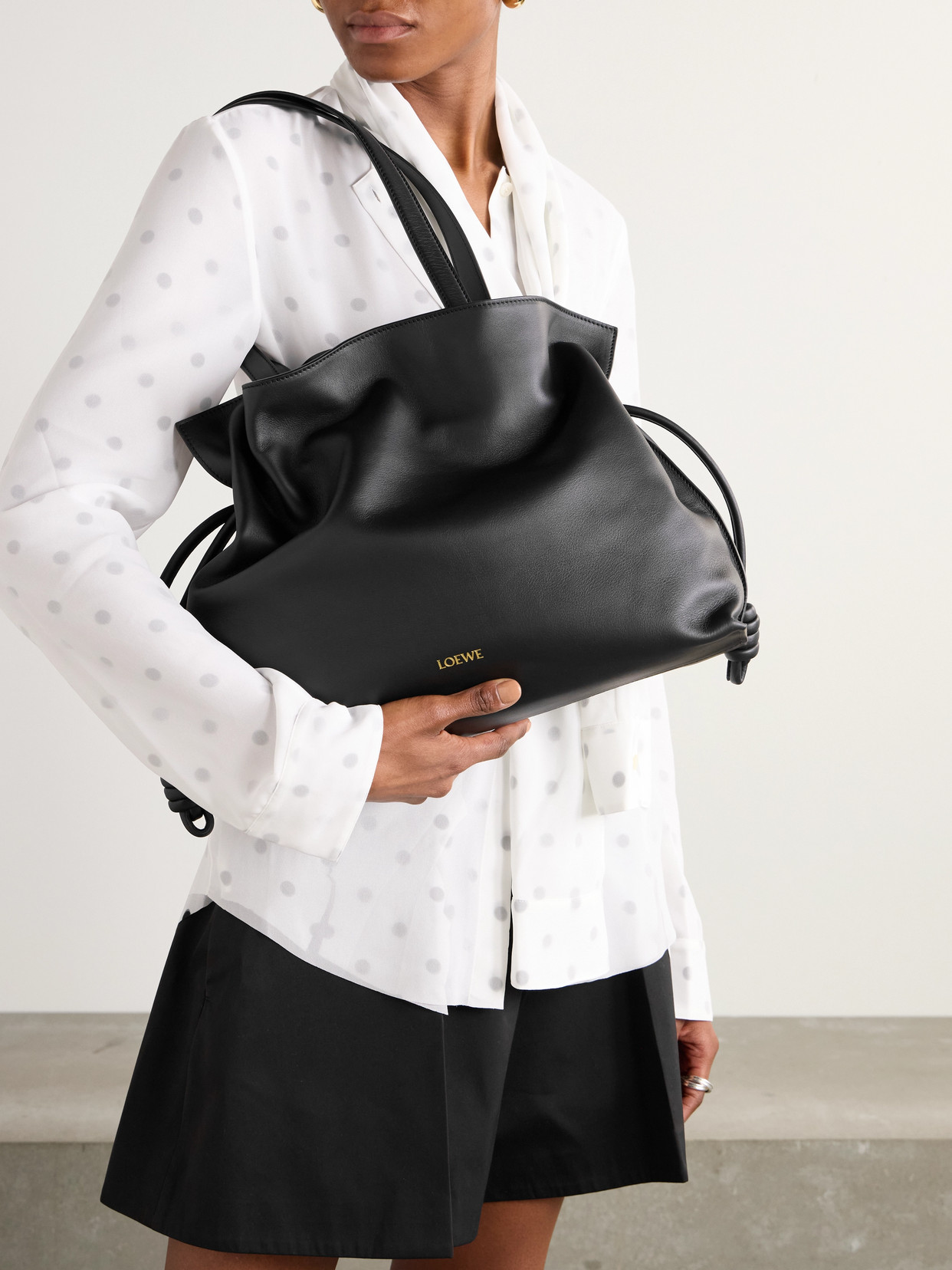 Flamenco Large Leather Tote
