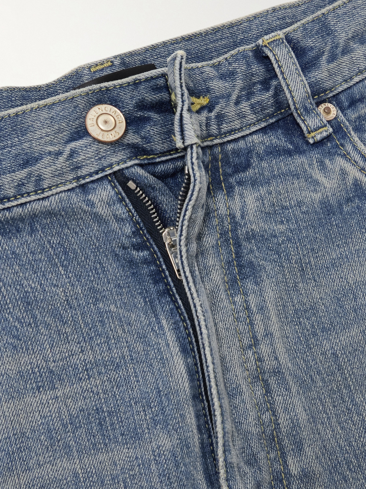 Low-Rise Flared Jeans