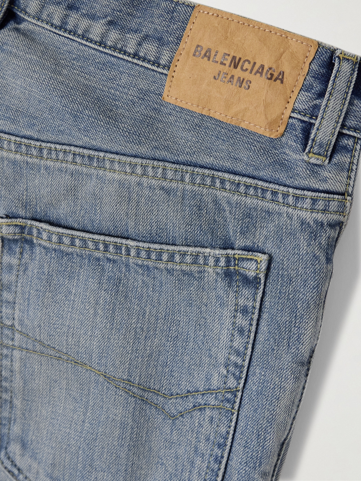 Low-Rise Flared Jeans