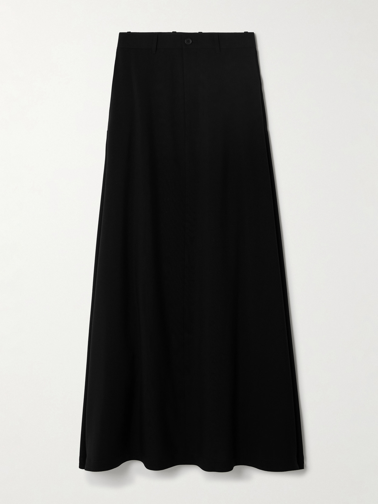 Balenciaga - Wool Maxi Skirt - Black