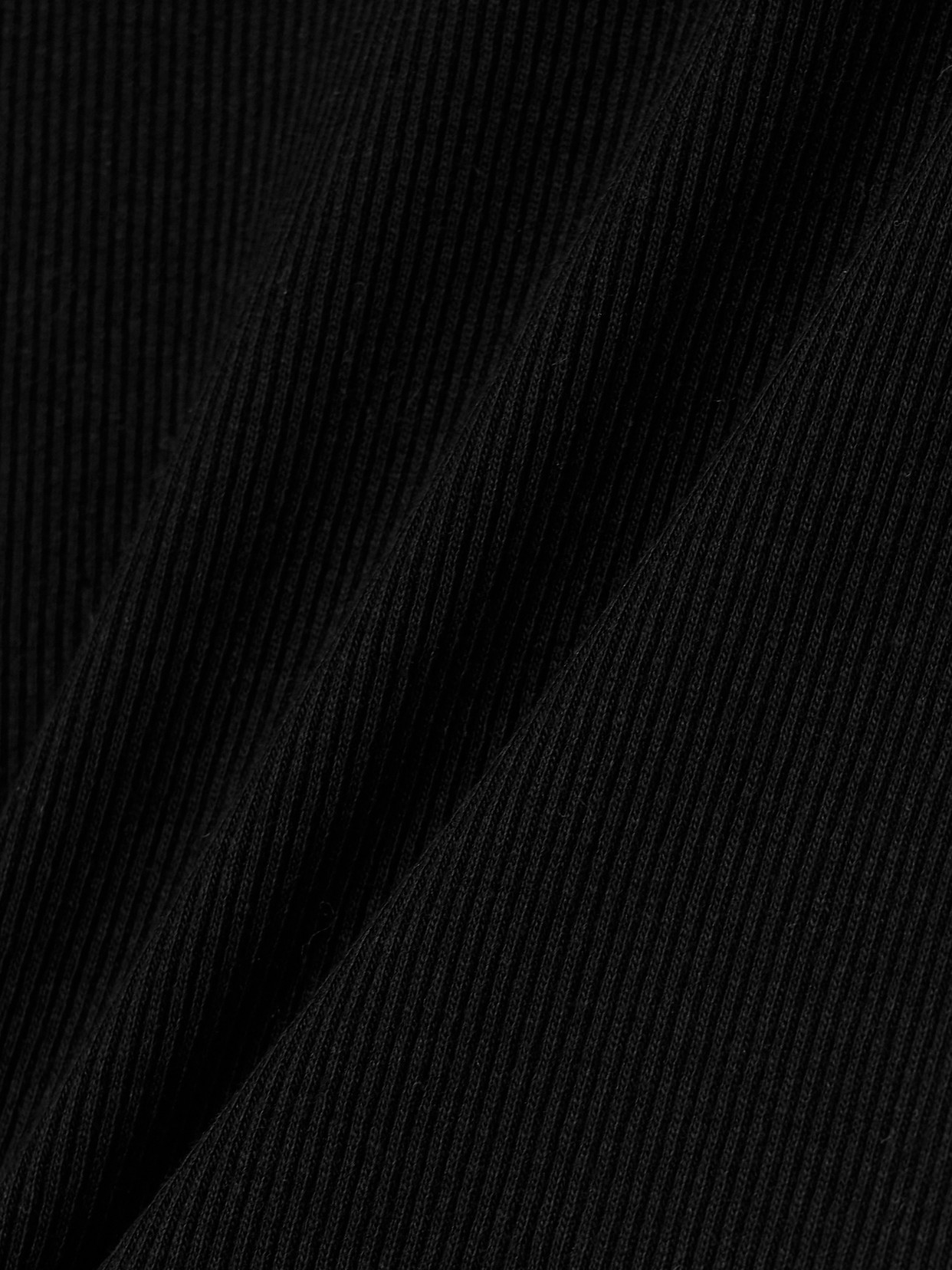 Nili Lotan Jennifer Ribbed Cotton-jersey Tank In Black