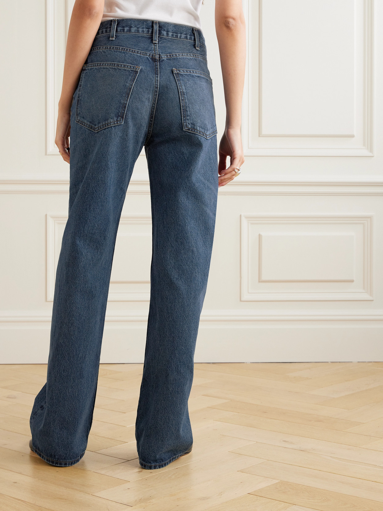 Shop Nili Lotan Mitchell Boyfriend Jeans In Blue