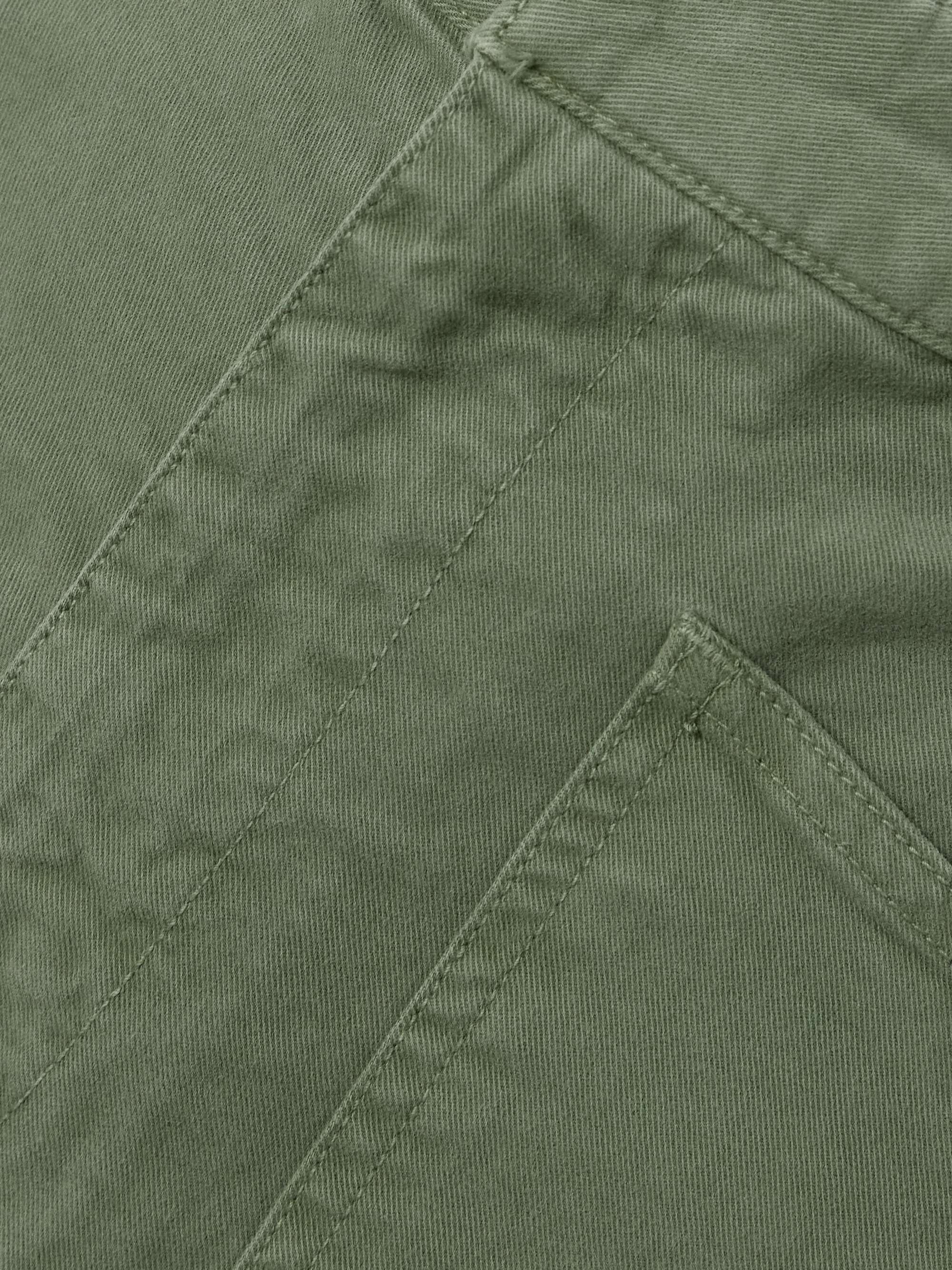 NILI LOTAN Shon cotton-blend twill tapered pants