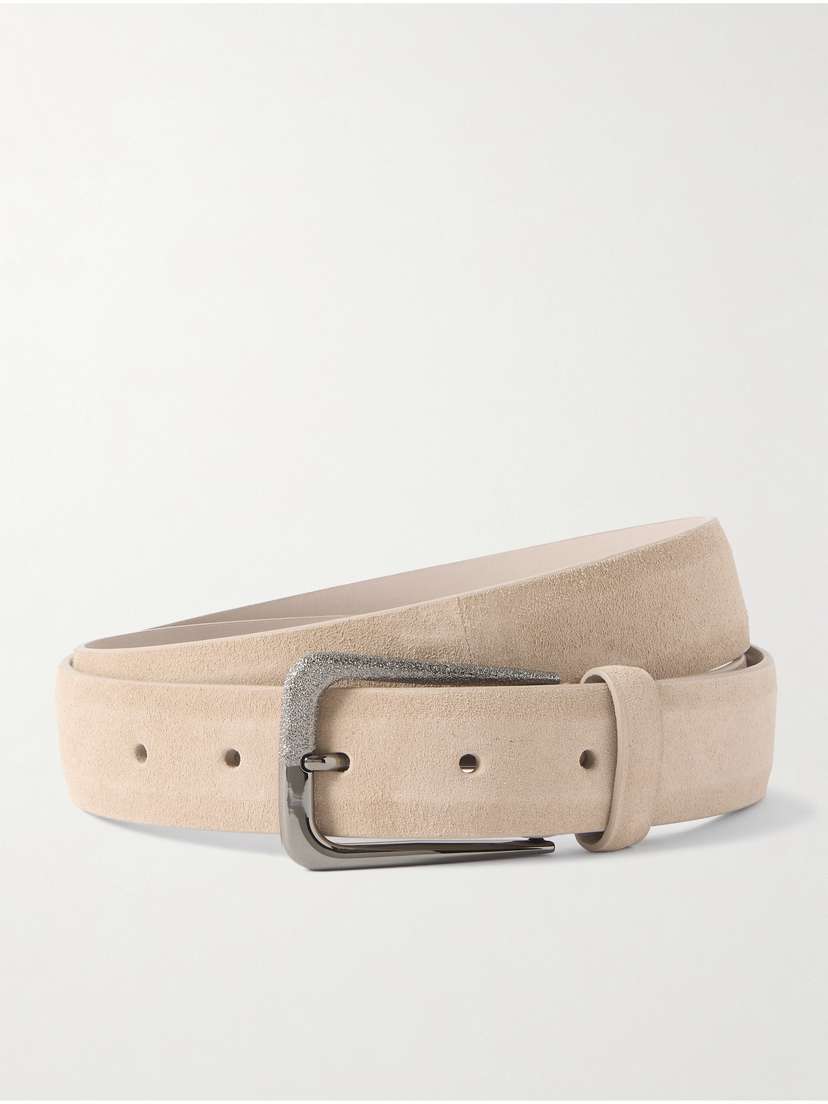 Brunello Cucinelli Suede Belt